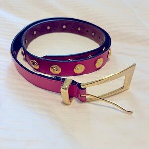 🌟🌟 EUC Leather Belt!  Made in Italy.